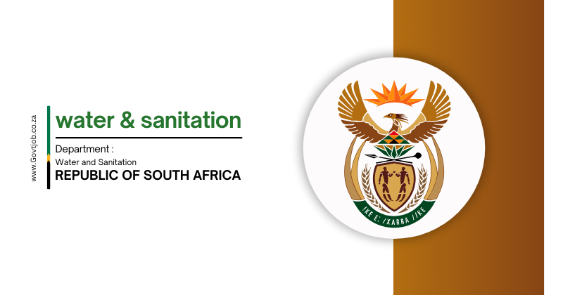 Department of Water and Sanitation (DWS) Vacancies 2024