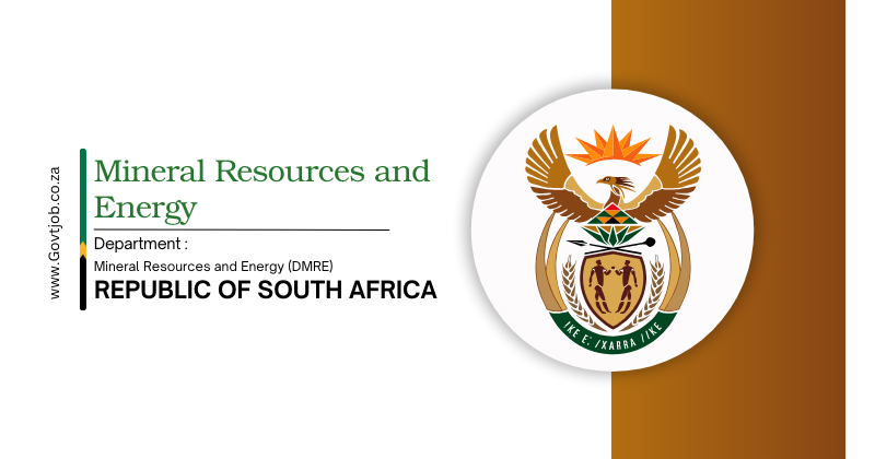 Department of Mineral Resources and Energy Vacancies
